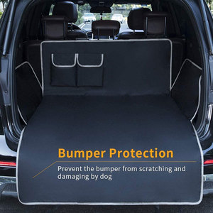 La camioneta de carga del trazador de líneas para perros tronco de carga cubierta estera con parachoques solapa Protector impermeable perro cubiertas de asiento de coche - Product Image 3