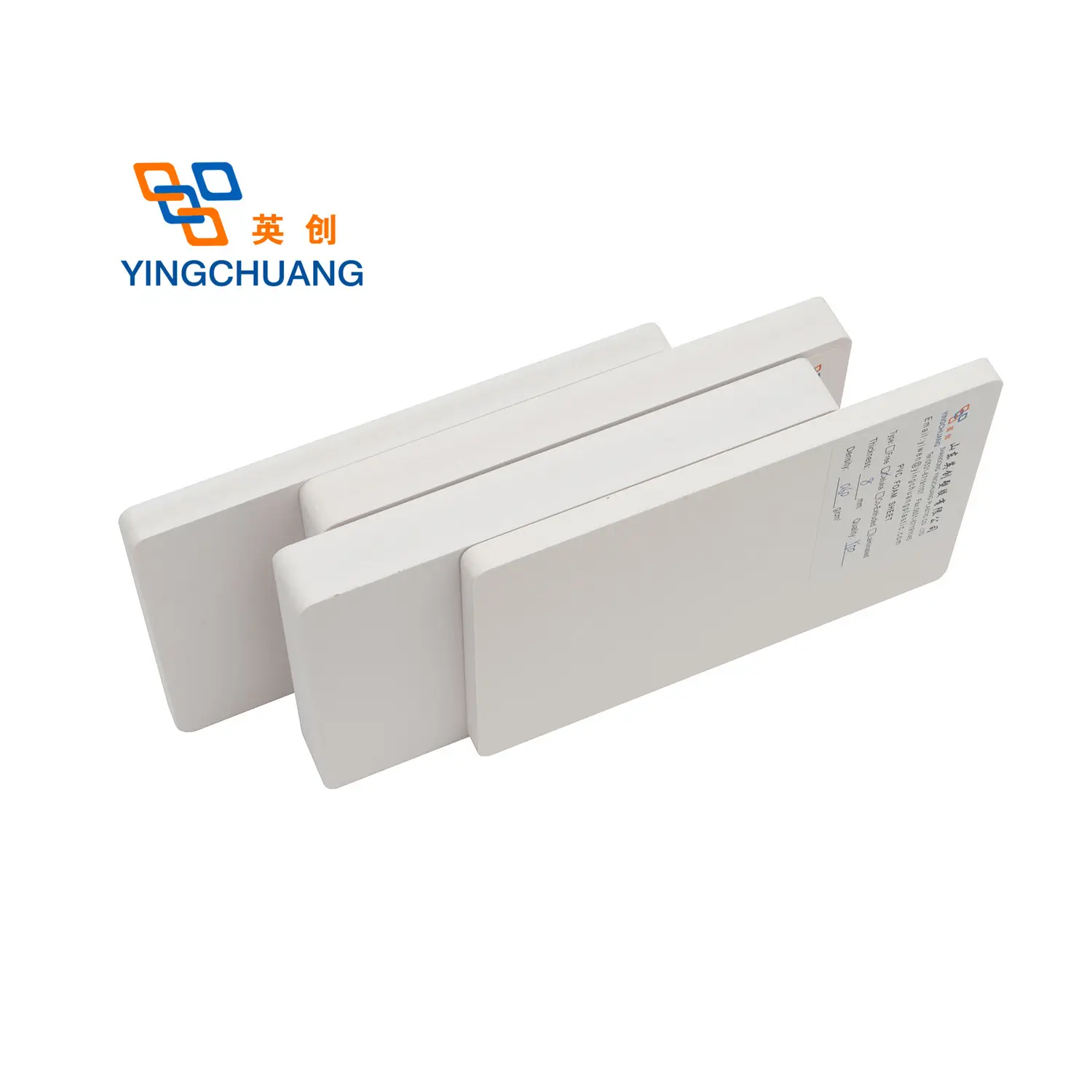 Ying chuang 1220x2440mm weiße PVC-Schaum-Kunststoff platte 3mm 4mm 5mm PVC-Celuka-Platte zur Dekoration