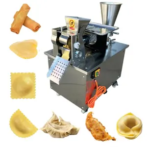 Vancouver automatische Empanada-Herstellungsmaschine Knödel-Samosenherstellungsmaschine jamaikanische Fleischkuchen-Befüllungsmaschine Curry-Puff-Maschine