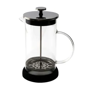 Cafetière à presse française 350ml/600ml/800ml/1000ml Presse française en acier inoxydable 304 avec filtre résistant à la chaleur