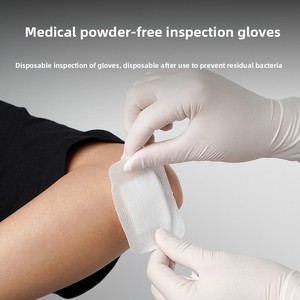 <span class=keywords><strong>Gants</strong></span> de sécurité jetables de qualité médicale <span class=keywords><strong>Gants</strong></span> en nitrile blanc <span class=keywords><strong>pour</strong></span> les <span class=keywords><strong>soins</strong></span> médicaux Examen chirurgical dentaire - Product Image 5