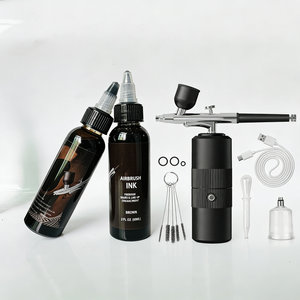 Erkek Bakım Airbrush Boya Geliştirme Araçları Su Geçirmez Nemlendirici Kuaförlük Ekipmanları Yarı Kalıcı Saç Çizgisi Berberlik - Product Image 3