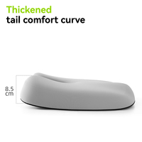 Coussin de siège de voiture en mousse à mémoire de forme Miandao, ergonomique, soulagement de la pression du coccyx, coussin orthopédique antidérapant, coussin de siège portable
