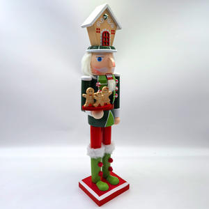 Articles décoratifs <span class=keywords><strong>de</strong></span> Noël <span class=keywords><strong>de</strong></span> bureau Cadeau <span class=keywords><strong>de</strong></span> Noël Bonbons en bois Homme en pain d'épice Nouveau <span class=keywords><strong>Casse</strong></span>-<span class=keywords><strong>Noisette</strong></span> - Product Image 3