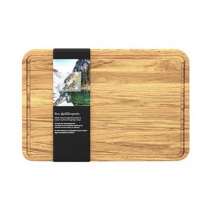 Tabla de Cortar de Bambú para Alimentos con Ranura para Jugos, Ecológica y Sostenible, Apta para Lavavajillas, Venta al por Mayor a Bajo Precio - Product Image 1