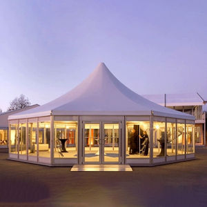 Tentes de réception transparentes en aluminium sur mesure KENTEN, tentes de <span class=keywords><strong>mariage</strong></span>, tentes commerciales, tentes de <span class=keywords><strong>cirque</strong></span> polygonales - Product Image 3