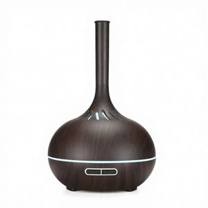 Diffuseur d'arômes intelligent Tuya 0,5L, humidificateur ultrasonique WiFi à effet bois, pour usage domestique et commercial, avec contrôle par application - Product Image 4