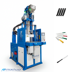 Machine de moulage par injection verticale pour ustensiles de cuisine avec poignées en plastique, pour couteaux/<span class=keywords><strong>ciseaux</strong></span>/anciennes de casseroles, en PP, ABS, TPR - Product Image 1