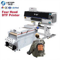 Impresora Digital de Inyección de Tinta LETOP para Transferencia por Sublimación, Máquina de Impresión de Camisetas, Plotter de Impresión, Impresora DTF