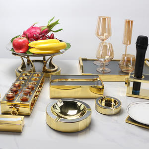 Cenicero <span class=keywords><strong>de</strong></span> Acero Inoxidable Estilo Coreano para Bar, KTV, Bistro, Cibercafé, Sala <span class=keywords><strong>de</strong></span> Estar y Oficina - Product Image 4