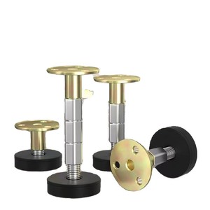 Adjustable Height Furniture Caster Iron Threaded Stem 40mm Minimalist Design For Coffee Table TV Cabinet <b>Sofa</b> Bed <b>Support</b> - Product Image 3