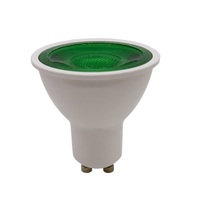 Spot couleur GU10 3W 5W clair rouge vert bleu jaune GU10 Lampe LED couleur ampoule de remplacement 220V Spot Light