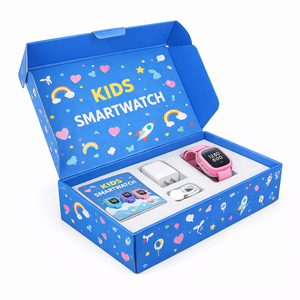 Boîte d'expédition auto-découpée en carton ondulé B/E pour montres connectées et produits électroniques 3C, idéale pour les marques en ligne, option OEM quadricolore - Product Image 1