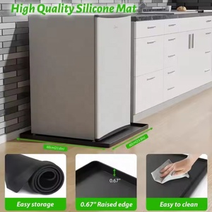 Extra <b>Large</b> Durable Washable Heat Resistant Home and Kitchen Silicone Cover for Washing Machine Silicone <b>Mat</b> for Countertop - Product Image 2