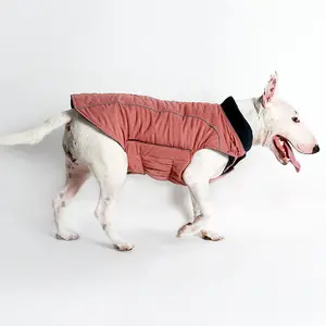 复古设计宠物衣服冬季狗狗保暖外套背心豪华衣服大号狗狗衣服图案宠物用品狗狗外套 - Product Image 6