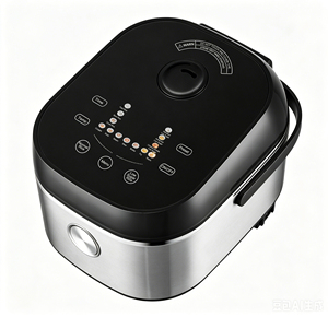 Olla Arrocera Eléctrica Inteligente <span class=keywords><strong>de</strong></span> 4L, 800W, Libre <span class=keywords><strong>de</strong></span> BPA, Recipiente Interior <span class=keywords><strong>de</strong></span> Acero Inoxidable 304, Pantalla LED, Programación <span class=keywords><strong>de</strong></span> 24 Horas, <span class=keywords><strong>Taza</strong></span> <span class=keywords><strong>Medidora</strong></span> - Product Image 4