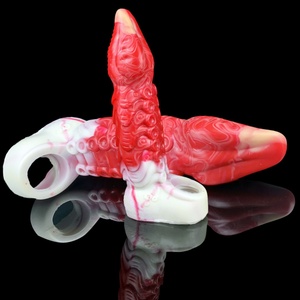 FRRK-304 Liquid <b>Silicone</b> Penis Sleeves Dragon Fantasy Sex Toy Erotic High Quality Skin Friendly Enlarge Sex <b>Tool</b> for Men - Product Image 5