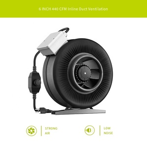 Giá cả khôn ngoan havc 4 " / 6" / 8" / 10" / 12 "inch ly tâm In-Line Duct carbon lọc Fan - Product Image 5