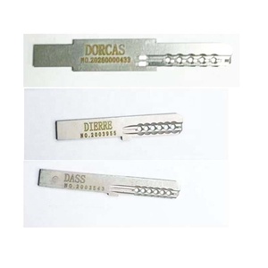 Attrezzi professionali per apertura serrature europee: Kit DASS <span class=keywords><strong>DIERRE</strong></span> DORCAS per fabbro e apertura serrature Euro - Product Image 1