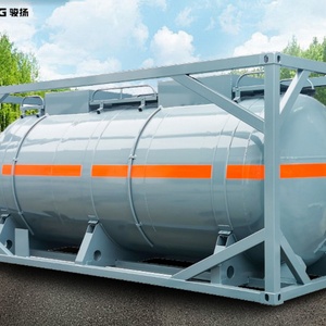 ราคาโรงงาน ตู้คอนเทนเนอร์บรรจุน้ำมันอลูมิเนียมขนาด 20GP ความจุ 18000 ลิตร ได้รับการรับรองมาตรฐาน BV GL ABS CCS สำหรับการขนส่งในประเทศจีน - Product Image 2