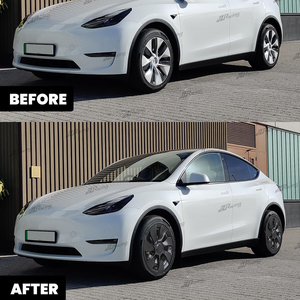 Enjoliveurs <span class=keywords><strong>de</strong></span> roue personnalisés JZ 19 <span class=keywords><strong>pouces</strong></span> pour Tesla Model Y Noir mat Protection <span class=keywords><strong>de</strong></span> roue pour 2020-2023 Accessoires Gemini - Product Image 3