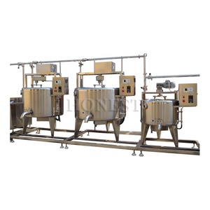 Máquina de secado de queso duradera a pequeña escala, línea de procesamiento de queso aplicable en la granja, componentes básicos de bomba para alimentos lácteos - Product Image 3