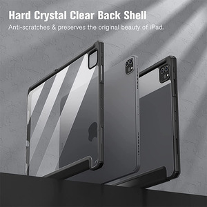 Housse de protection intelligente mince avec fente pour crayon <span class=keywords><strong>coque</strong></span> arrière transparente en acrylique dur PC pour <span class=keywords><strong>Ipad</strong></span> <span class=keywords><strong>Air</strong></span> 11 2024 - Product Image 5