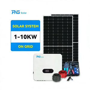 Sistema de Energía Solar Conectado a la Red de 6kw 10kw 12kw 15kw, Sistema de Generación de Energía Solar con Módulo Solar Jinko Tipo N Topcon - Product Image 1