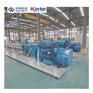 Macchina per estrusore PLC plastica Pp Pe Pet bivite estrusore a vite pellet che fa macchina macchina per pelletizzare la plastica linea di macchina - Product Image 6