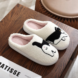 New Function TPR Sole Women Slippers Plush Hotel Slippers With Wholesale of New Technologies - Product Image 2