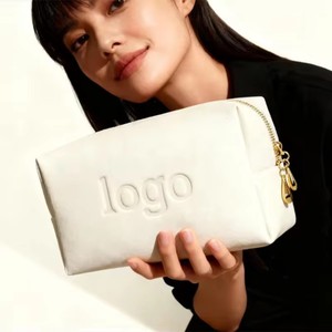 Bolsa de <span class=keywords><strong>Maquillaje</strong></span> de PU Duradera con Logotipo Personalizado, Estilo Dopamina, Portátil, Impermeable, Organizador de Cosméticos de Mano para Viaje - Product Image 6