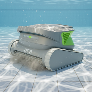 Nettoyeur de <span class=keywords><strong>piscine</strong></span> robotisé sans fil avec chenilles haute adhérence, escalade automatique des parois, couverture de 500 m² pour piscines à galets, carrelées ou <span class=keywords><strong>en</strong></span> fibre de verre - Product Image 1