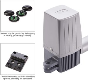 <strong>Automatic</strong> Driveway Double <strong>Gate</strong> Operators Complete Hardware Kit for Swing <strong>Gates</strong> <strong>Wifi</strong> Control Solar Kit <strong>Opener</strong> - Product Image 2