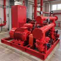 Ensemble de pompes à incendie motorisées électriques pour systèmes de protection incendie