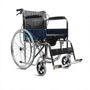 Fauteuil roulant pliable léger et compact en alliage d'aluminium pour les personnes âgées, les personnes handicapées, ultra-léger - Product Image 2