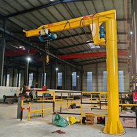 Grue à flèche articulée autoportante à rotation 360°, équipement de levage intelligent 5t 10t pour atelier, chargement et déchargement