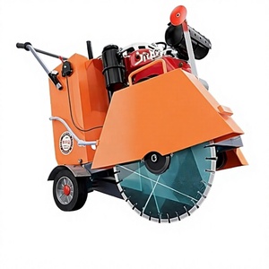 Petrol <b>Powered</b> Engine Concrete Cutter 350-500mm <b>Saw</b> Blade Road Cutting Machine 1 Year Warranty 6300W - Product Image 1
