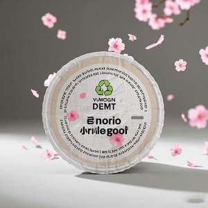 Logotipo personalizado ecológico impreso VMPET acabado mate película de muesca lagrimal precortada sello de taza de gelatina para uso alimentario-para galletas leche carbón - Product Image 2