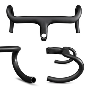 <strong>Carbon</strong> Road Bicycle Parts Integrated Handlebar <strong>Stem</strong> - Product Image 3