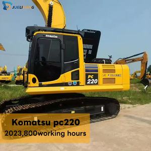 Gebruikt Komatsu <span class=keywords><strong>PC220</strong></span> Graafmachine, model 2023, Premium uitvoering met motor, versnellingsbak, pomp, 20 ton, 1,0 m³ bakcapaciteit, 110.000 W, 800 uur. - Product Image 1