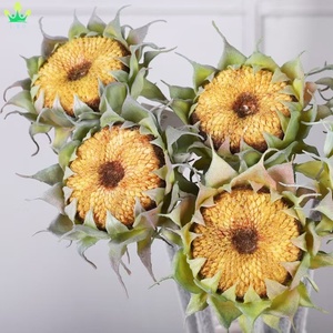 Tige unique de fleur artificielle de tournesol pour la décoration de la maison, des mariages, des tables, des vases et des fêtes du Nouvel An chinois - Product Image 3