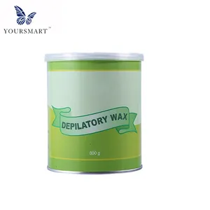 Factory Supply 800g Professional Beauty Salon Depilatory Hot Canned Soft Wax Hair Removal Wax