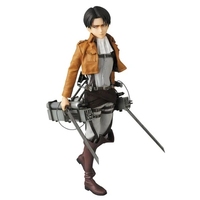 Figura DE ACCIÓN DE Attack on Titan, estatua de Anime japonés, Levy Ackerman