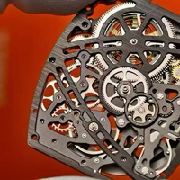 La meilleure montre à mouvement de précision, élégante, de luxe, de haute qualité, ultra-fine pour homme, modèle 6702