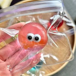 High Quality TPR Maltose 4cm Cute Big Eyes Squishy Vent <b>Ball</b> Stress Relief Decompression <b>Squeeze</b> Toys for Kids and Adults - Product Image 3