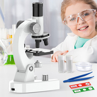 Wholesale Professional Monocular Optical Microscope Stem Educational Science Toy Microscopes for Kids Experiment