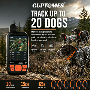 GUPTOMES ร่วมมือกับ BOLROK ปลอกคอติดตามสุนัข GPS Gundog พร้อมการเข้าถึงแอปที่ใช้ร่วมกัน ระบบดูแลสุนัขหลายตัว และการเชื่อมโยงกับครอบครัว - Product Image 2