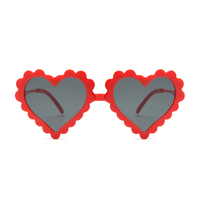 Lunettes de soleil pour enfants en forme de cœur, modèle 2021, personnalisables, protection UV, dessins animés, pour garçons et filles, CS 83112