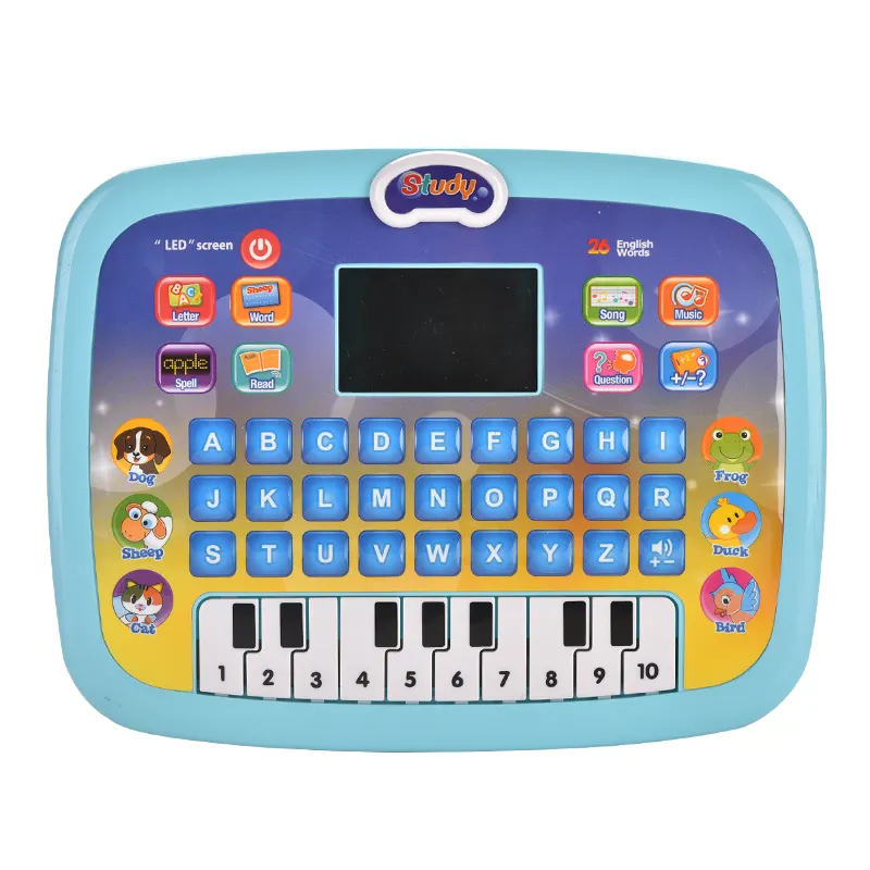 LED Screen Tablet pad computer kids toys learning machines tablet Educational toy