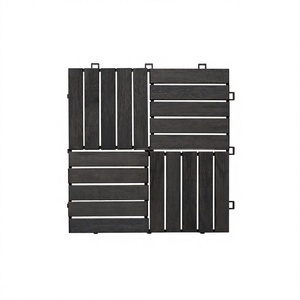SMARTWOOD Eco-friendly Outdoor Acacia Decking <b>Tile</b> Anti-slip Wood <b>Plastic</b> Composite Deck <b>Tile</b> Exterior WPC Flooring for Veranda - Product Image 1